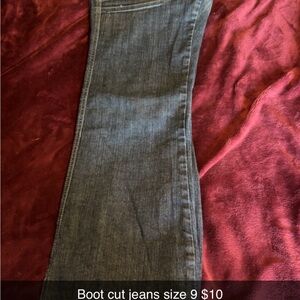 Women's Blue Boot Cut Jeans